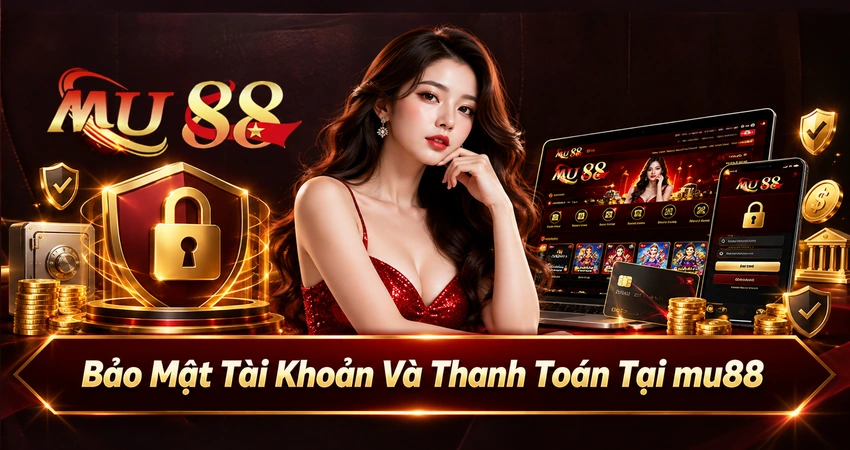 Bảo Mật Tài Khoản Và Thanh Toán Tại mu88