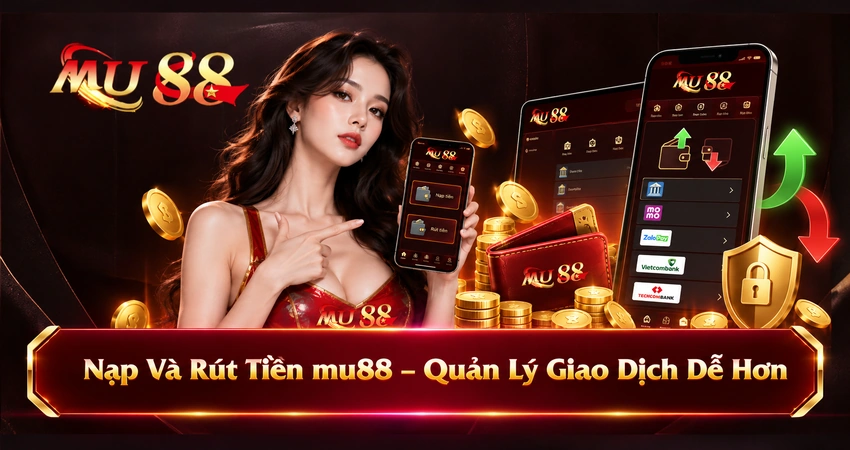 Nạp Và Rút Tiền mu88 – Quản Lý Giao Dịch Dễ Hơn