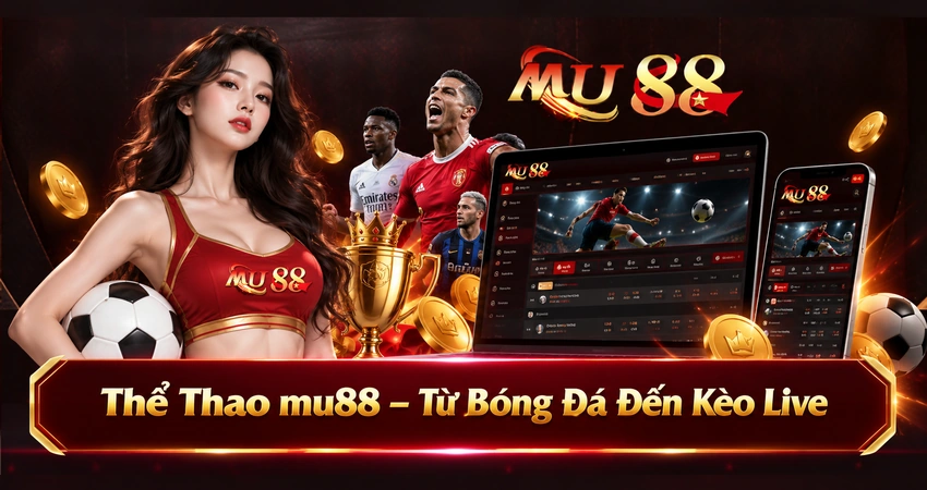 Thể Thao mu88 – Từ Bóng Đá Đến Kèo Live