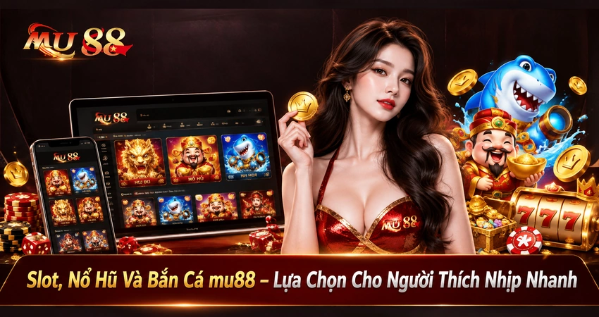 Slot, Nổ Hũ Và Bắn Cá mu88 – Lựa Chọn Cho Người Thích Nhịp Nhanh